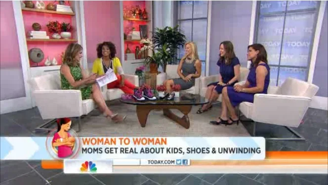 Liz Gumbinner of Cool Mom Picks talks kids and high heels with the TODAY Show