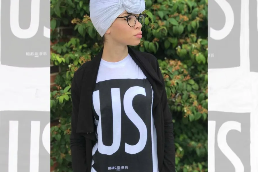 US means all of us: Fantastic tees and posters promoting love and tolerance, with 100% of proceeds supporting the ACLU