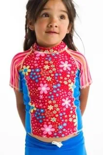 UV swimwear lets girls play it safe, and adorable, in the sun.