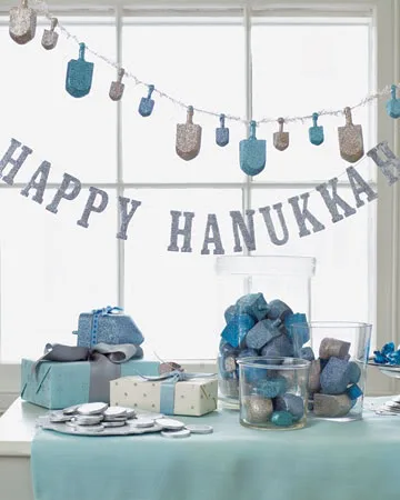 Last minute Hanukkah crafts from Martha Stewartstein