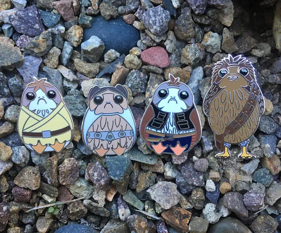Porg Star Wars character mashups