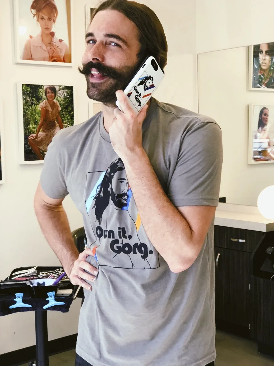 Limited edition Jonathan Van Ness Queer Eye "OWN IT, GORG" t-shirts, hoodies and iPhone cases
