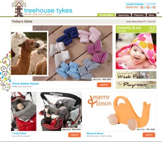 Treehouse Tykes - A new flash sale site that stands out from the rest
