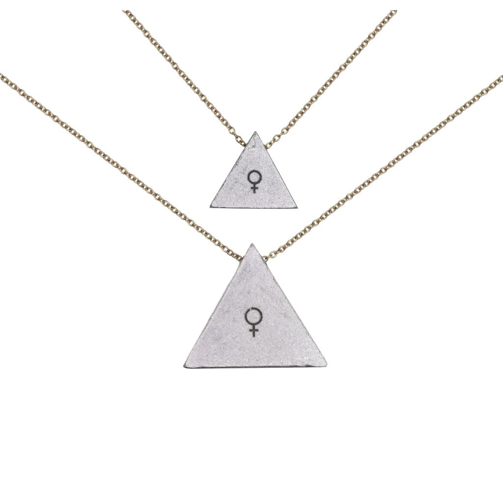 Mother-daughter necklace sets: Mother-daughter "woman" necklace set | Article 22