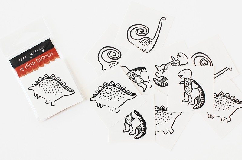 Wee Gallery Temporary Tattoos  | Cool Mom Picks