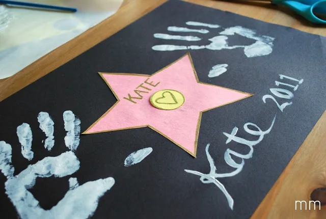 2018 Oscar party ideas: Hollywood Star by Miranda Made