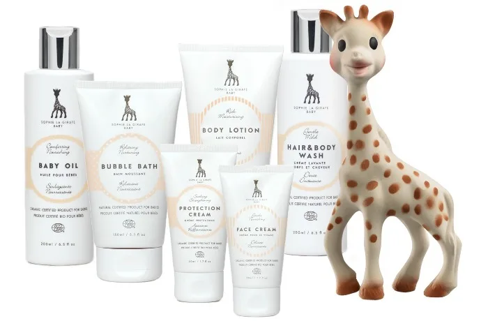 Sophie the Giraffe Baby Beauty Line: As wonderful as the giraffe