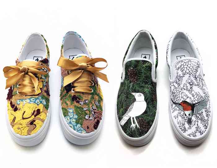 Custom Vans art contest finalist from Onstead High School, Michigan