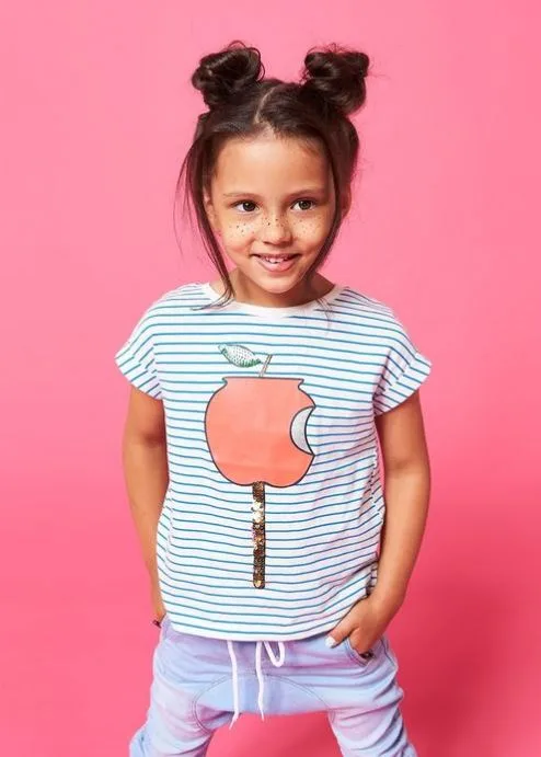 scratch and; smell apple tee by cotton on