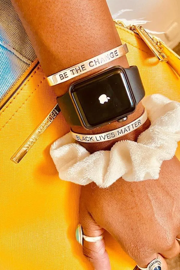 The powerful statement cuff bracelets from Bird and Stone are a great gift for Gen Z.