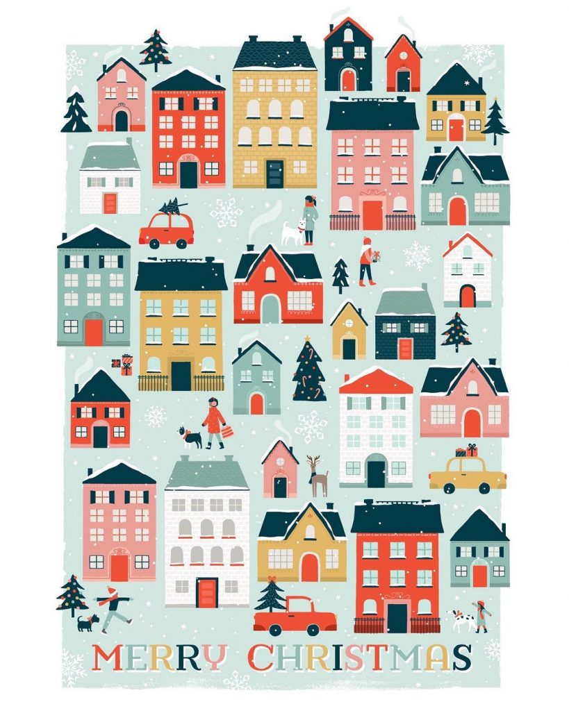 creative Advent calendars for 2018: Caravan Shoppe printable kids Advent calendar
