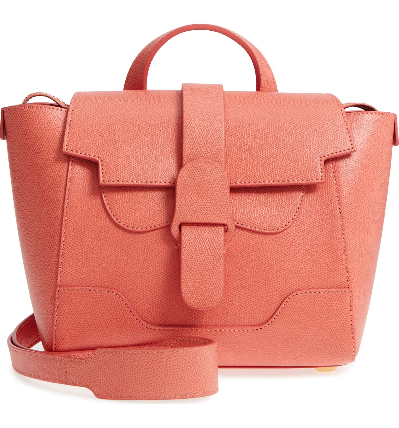 Lovely Living Coral accessories to celebrate the 2019 Pantone color of the year: Mini maestra coral satchel at Nordstrom