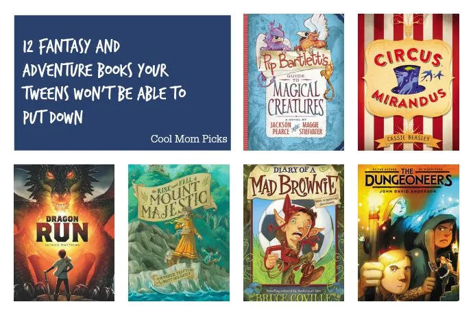 12 great fantasy and adventure books for tweens.