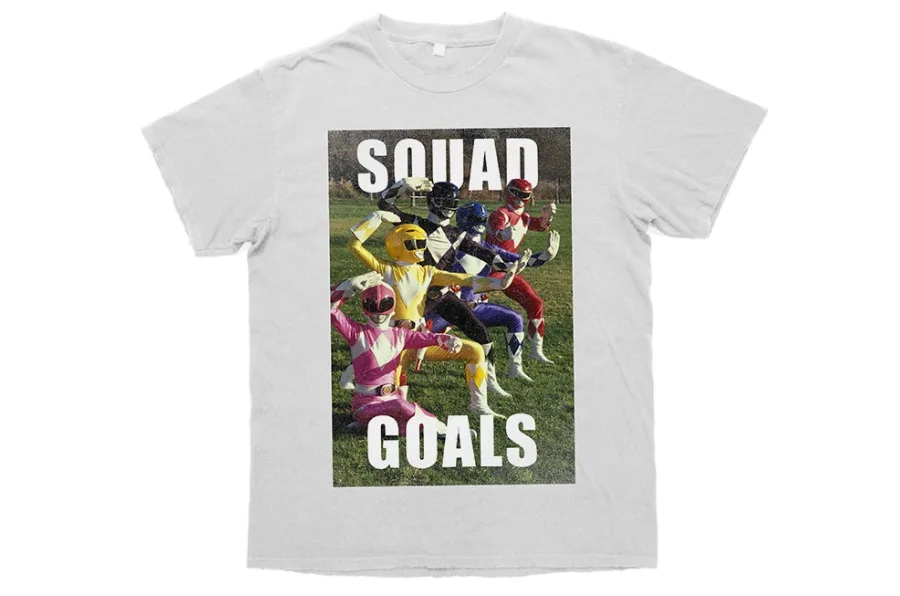 The coolest of the new Power Rangers tees and gear. Power up!