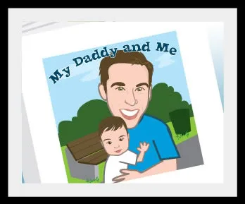 An awesome Father's Day gift from the kids, no glitter glue required