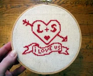 A stitch in time makes a great Valentine's Day gift