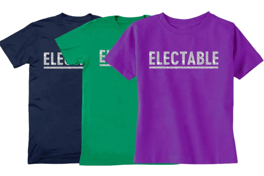ELECTABLE kids t-shirts for every girl and baby girl you know