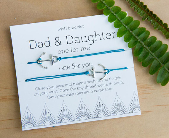 Dad-Daughter Wish Bracelet Set | Father's Day gifts under $20