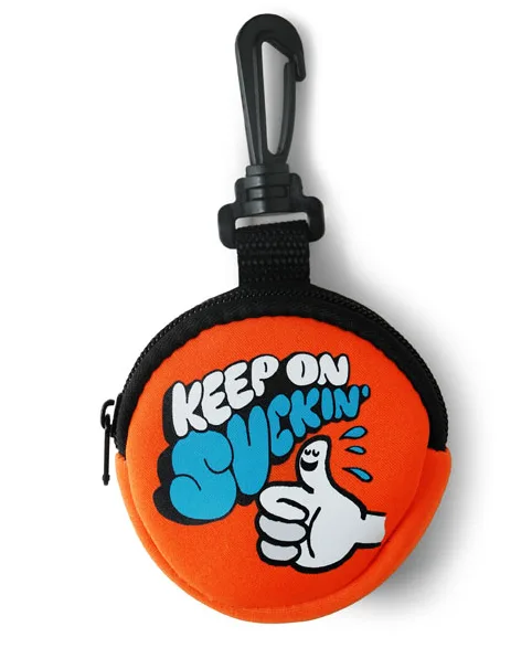 A pacifier case to keep you feeling groovy