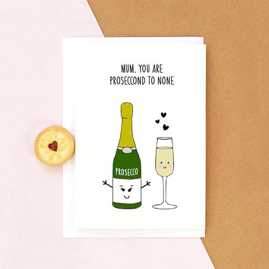 Funny Mother's Day Cards: Prosecco Card by Of Life and Lemons