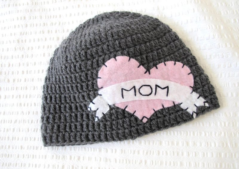 Valentine's Day gifts for babies: Heart Tattoo Hat by Hunky Dori Boutique