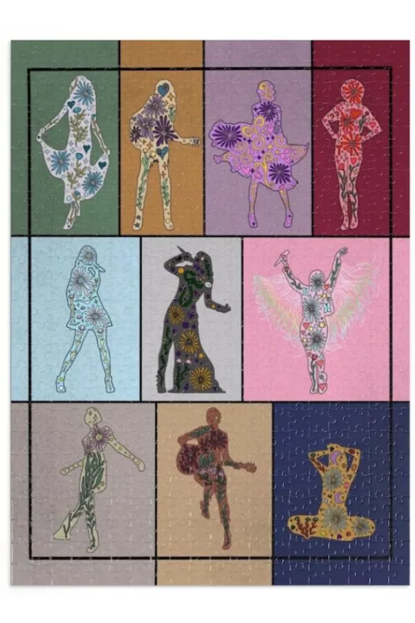 Beautifully made needlepoint pillows from Furbish Studio are one of the best gifts for a Taylor Swift fan.