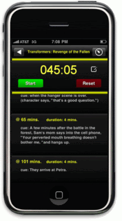 RunPee - So pregnant women will never miss the good parts again