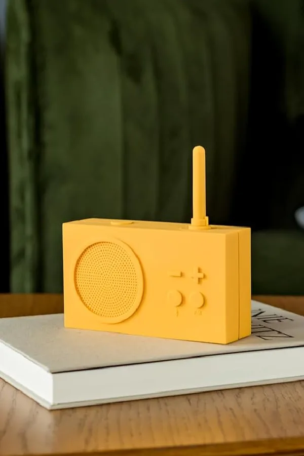 Easter gifts for teens: A pastel colored splash-proof Lexon Bluetooth speaker. Iconic