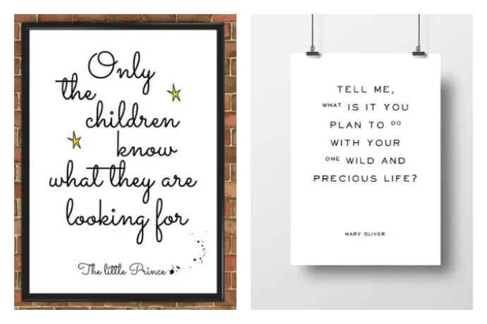 Sweetest Thing wall art at Castle and Things