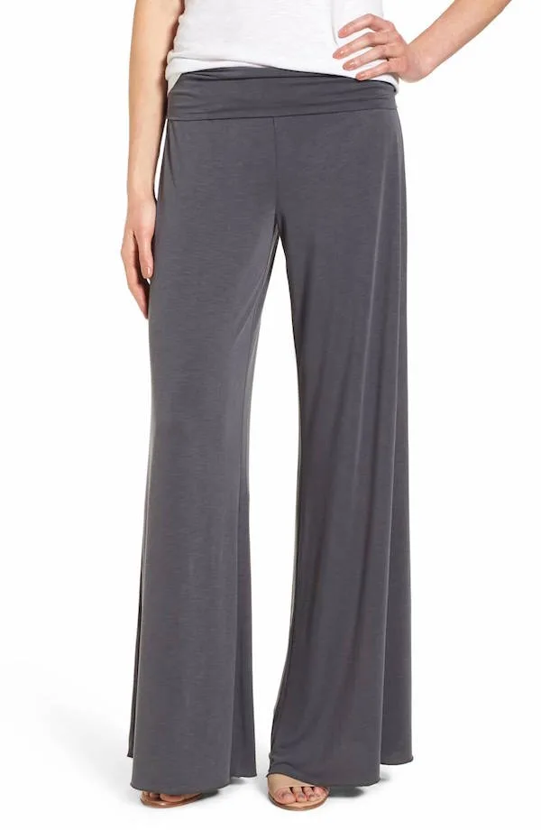 Comfortable work pants: NIC+ZOE wide-legged pants at Nordstrom look office but feel lounge.
