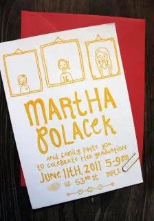 Special custom invites for very special days