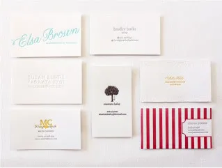 Paper Lovely's new calling cards are calling my name