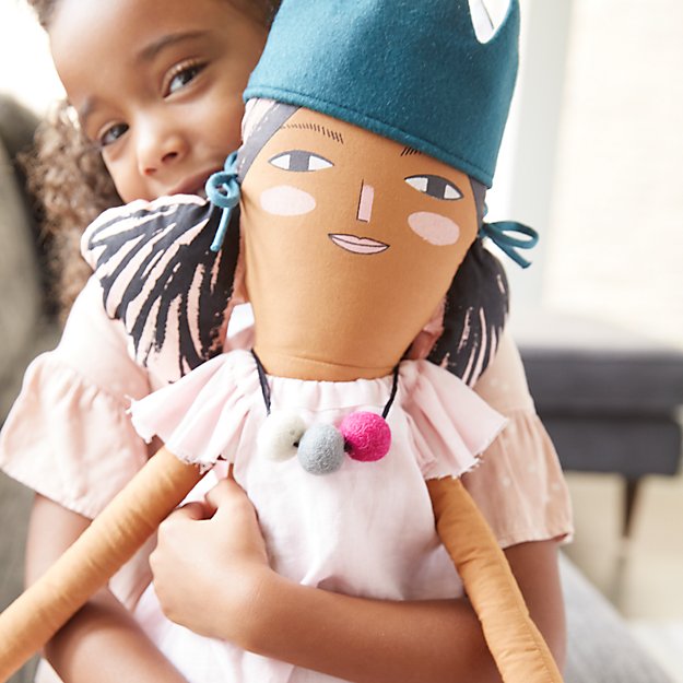 Coolest preschool gifts: Giant soft doll by Merille Lidiard