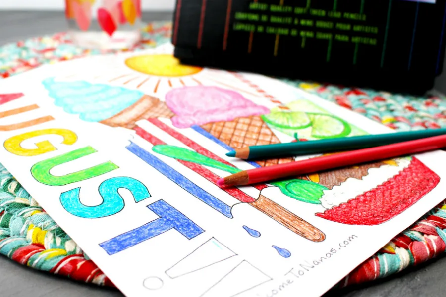14 awesome printable coloring pages for summer. Be gone, boredom!