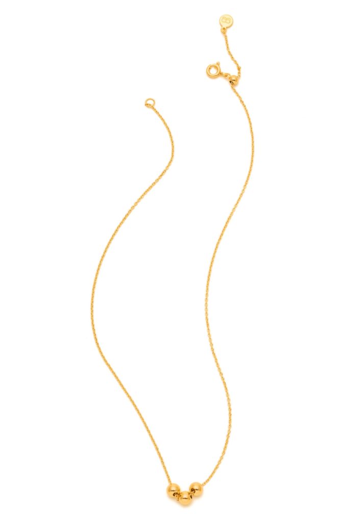 Early Black Friday deals: Gorjana's beaded gold necklace is under $20 right now if you hurry! What a great gift