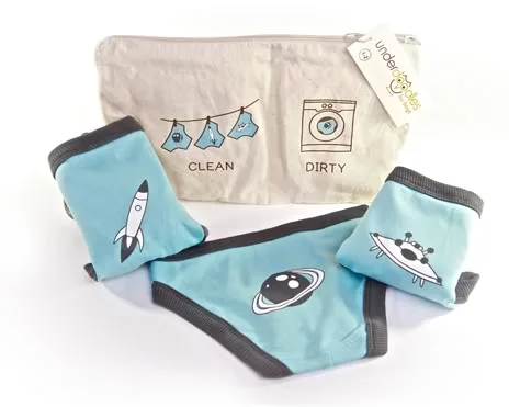 Cute kids' underwear, hold the licensed characters