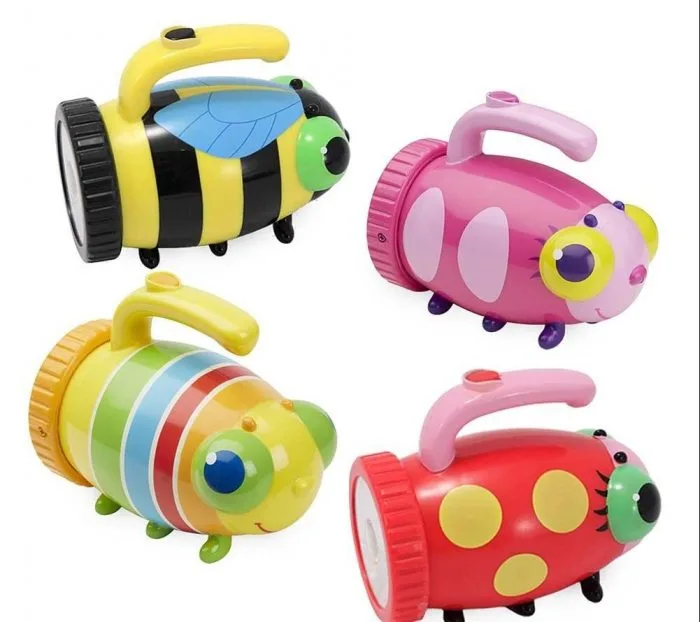 Birthday gifts for preschoolers under $15: Bug-shaped flashlight from Hearthsong Toys