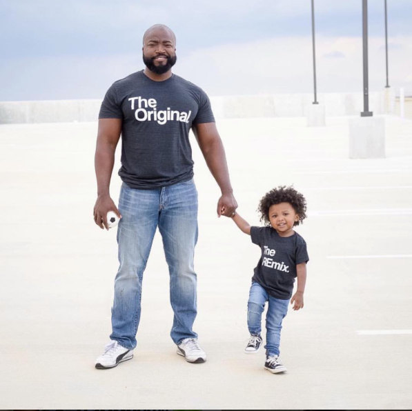 Daddy and me tees: Remix daddy and me tees | KaAns Designs
