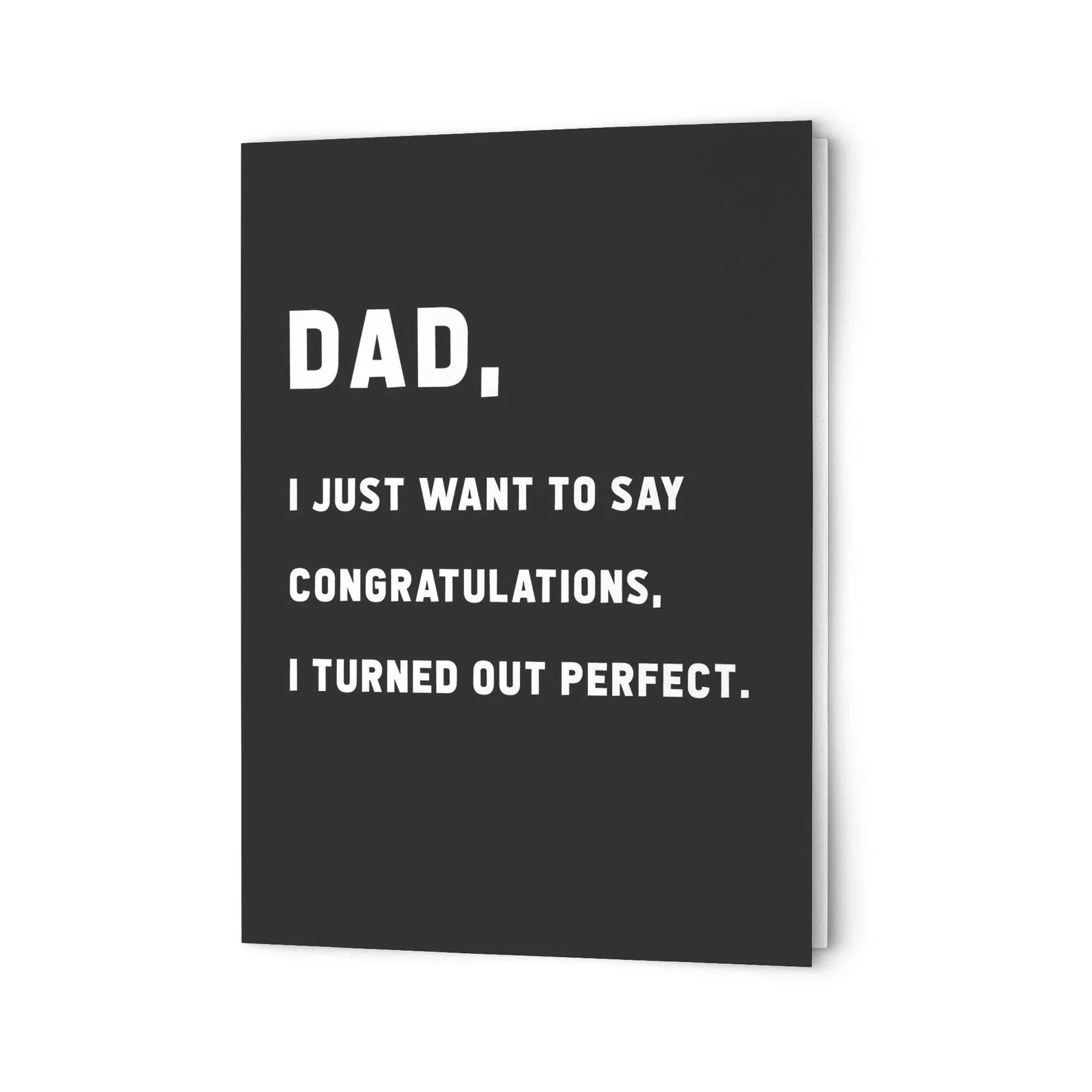 Papa Queen card by Sketchy Print Co