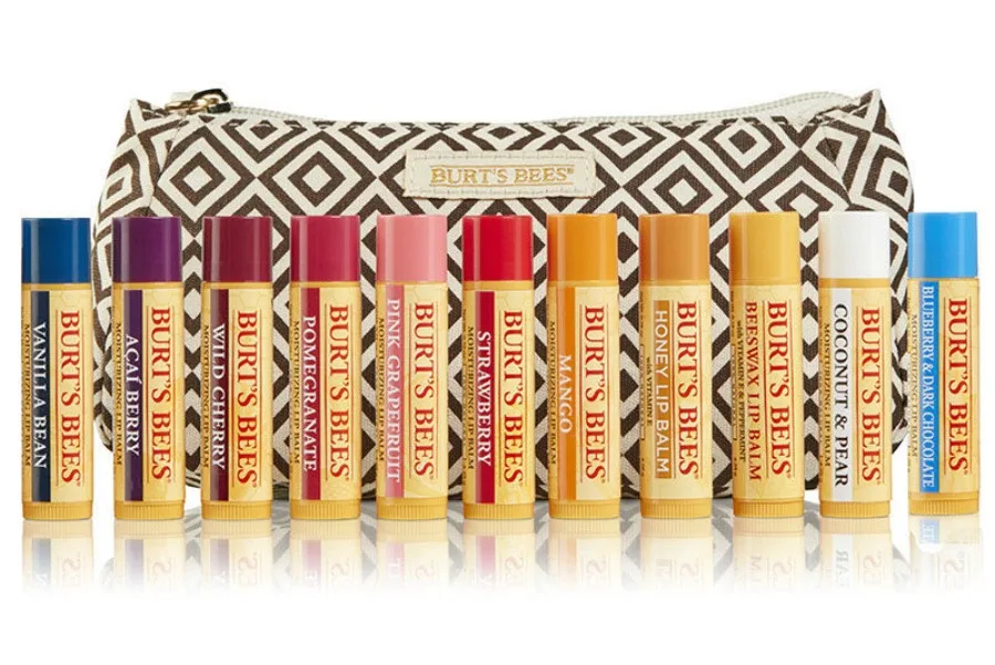 Burt's Bees Uncap Flavor Lip Balm set is a stocker stuffer winner!