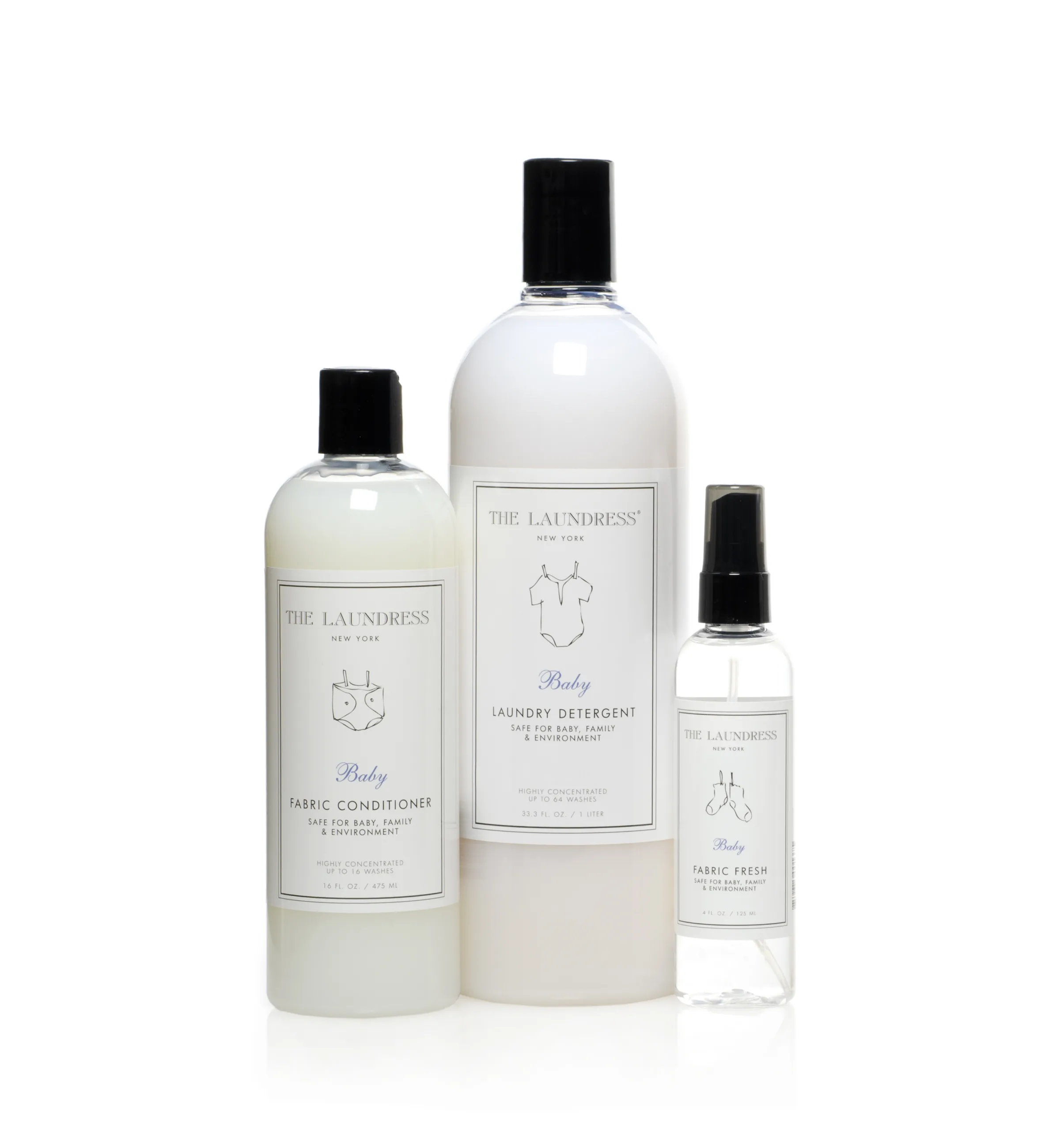 Eco-friendly and allergen-free detergent for baby: The Laundress Baby Collection