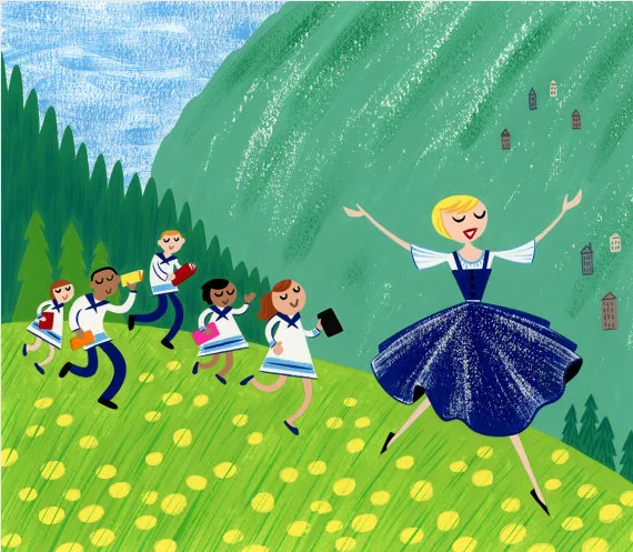 The walls are alive with the sound of music
