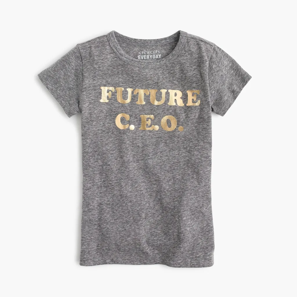 J Crew future CEO girls tee on sale