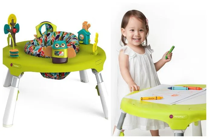 Oribel baby play center converts to an art table as your child grows