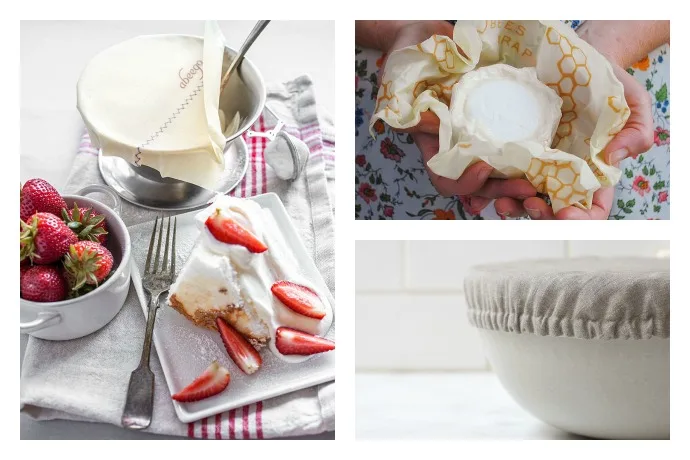 Plastic wrap alternatives for sustainable food storage