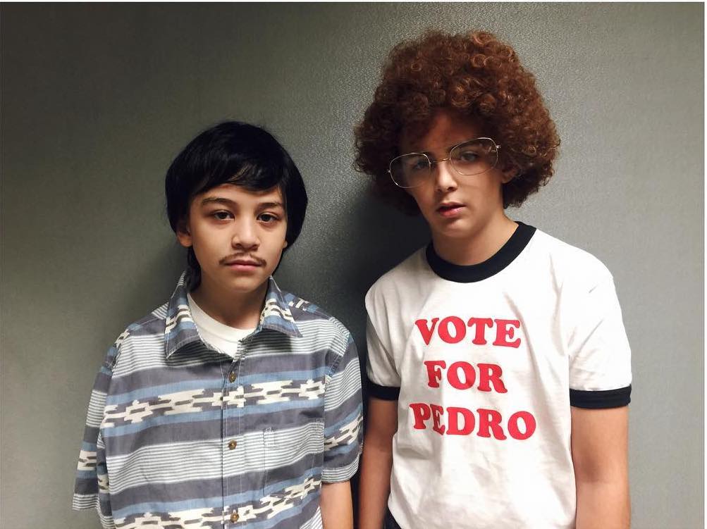 Best homemade kids' Halloween costumes of 2017: Pedro and Napoleon Dynamite from Daina Nadler