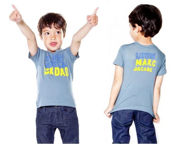 Marc Jacobs honors kids with two daddies, or two mommies. And we honor Marc Jacobs.