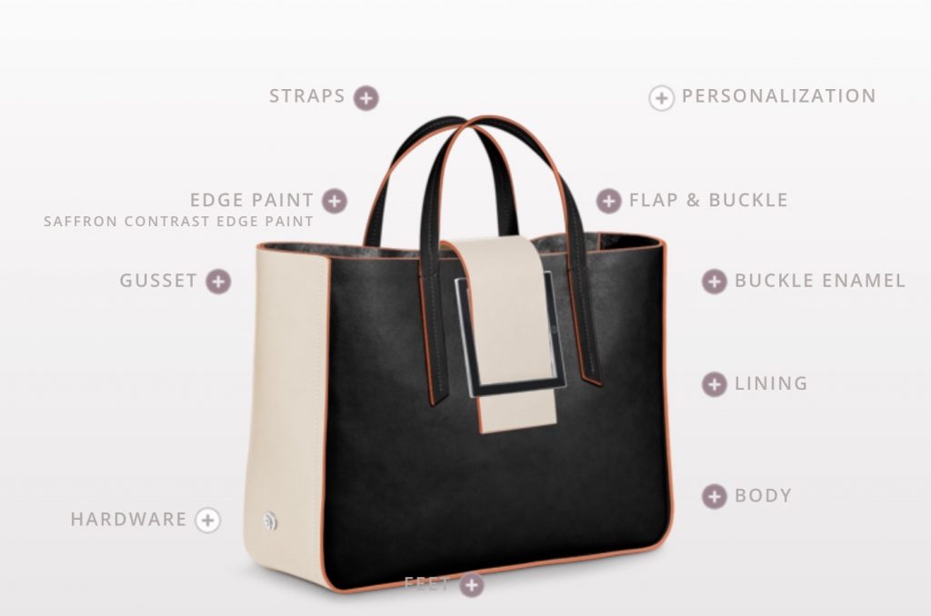 Personalized Mother's Day gifts: Totally custom luxury handbag from 1Atelier