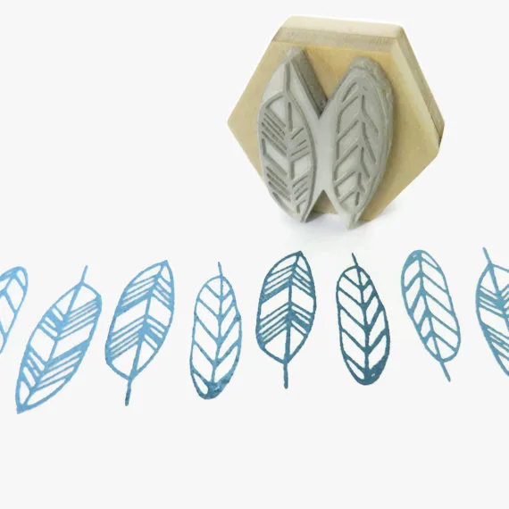 Creatiate feathers stamp and other cool handmade rubber stamps on Etsy