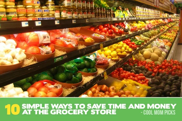 Simple ways to save time and money grocery shopping